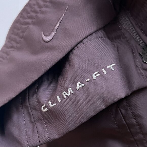 Nike Golf Jacket Gorpcore Granola Clima-Fit Full Double Zip Women Purple M Light - Picture 9 of 10